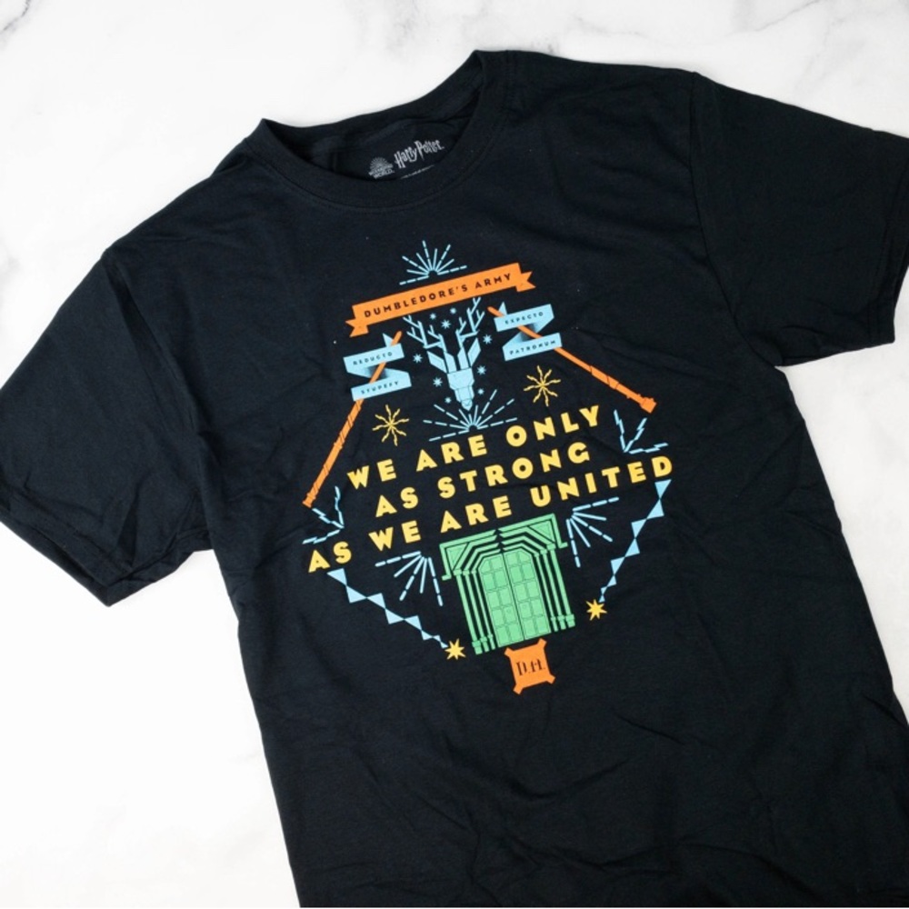 Harry Potter Dumbledore’s Army T-Shirt Large NEW